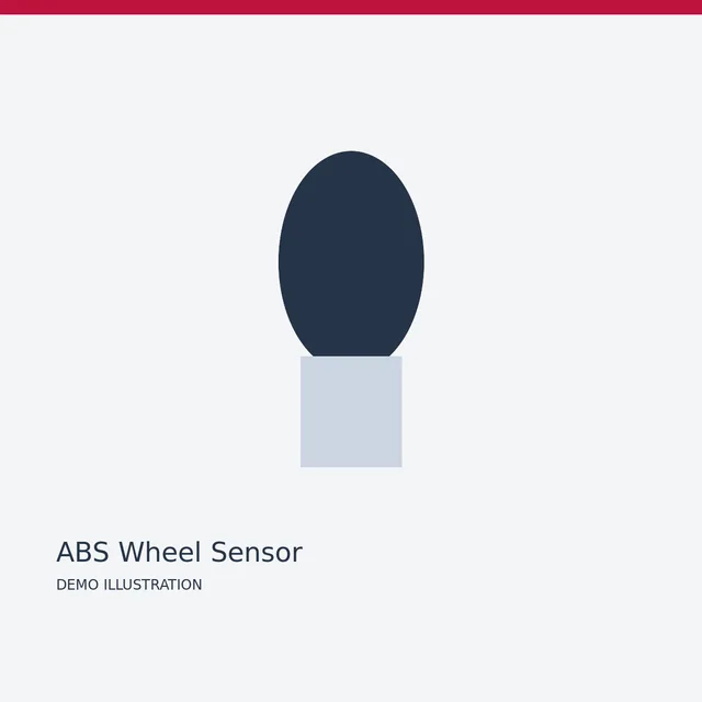 Bosch ABS Wheel Sensor