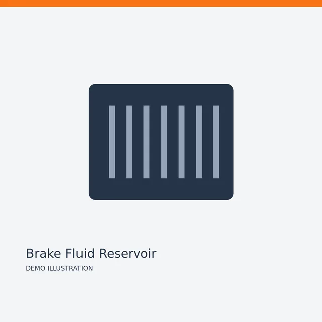 AISIN Brake Fluid Reservoir