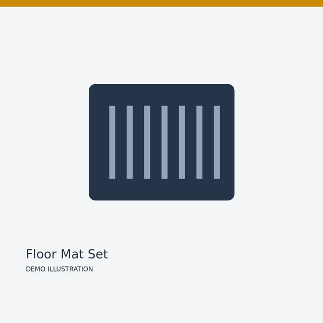 Bosch Floor Mat Set