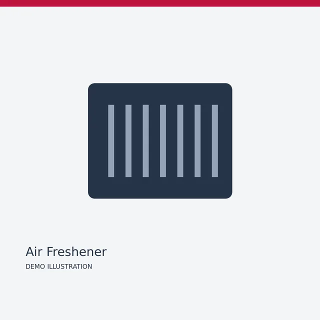Bosch Air Freshener — Detail view demo illustration