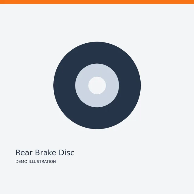 AISIN Rear Brake Disc