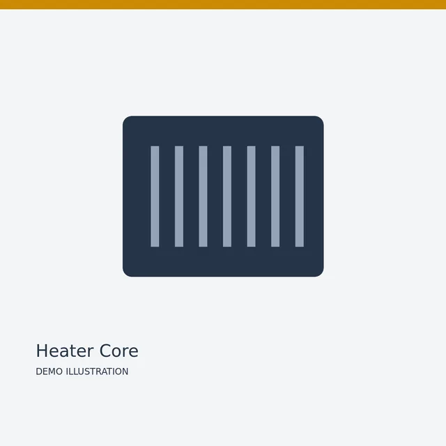 DENSO Heater Core