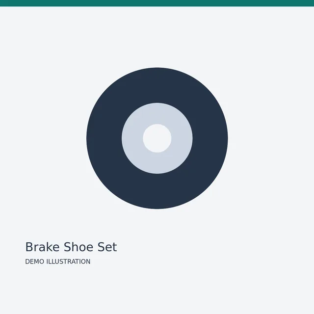 Bosch Brake Shoe Set