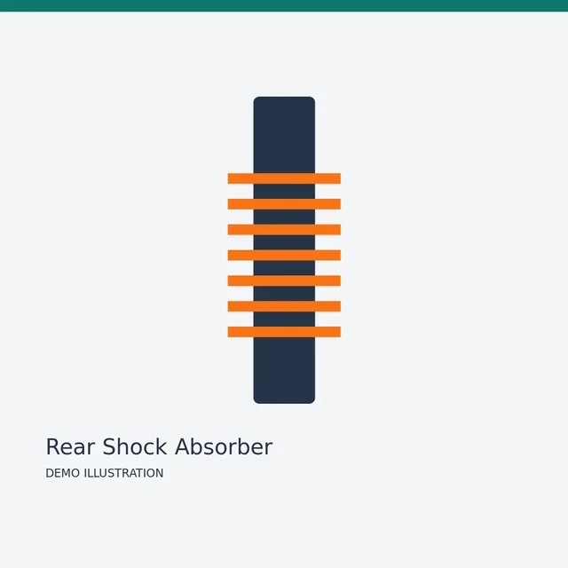 KYB Rear Shock Absorber